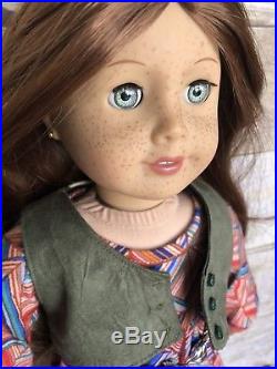 american girl doll red hair blue eyes