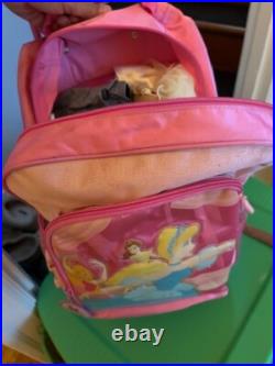 10 Pre-Owned American Girl Dolls with clothes, accessories, and stroller