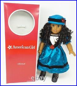 18 American Girl African American DOLL Cecile Rey with Box & Accessories