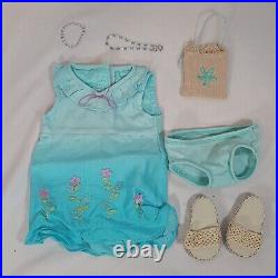 18 American Girl Doll 2003 GOTY Kailey Hopkins with Full Meet Outfit Set + Bag