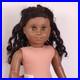 18 American Girl Doll Cecile Rey Hazel Eyes, Curly Hair, Dark Skin Sonali Mold