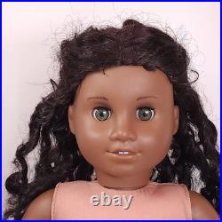 18 American Girl Doll Cecile Rey Hazel Eyes, Curly Hair, Dark Skin Sonali Mold
