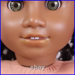 18 American Girl Doll Cecile Rey Hazel Eyes, Curly Hair, Dark Skin Sonali Mold
