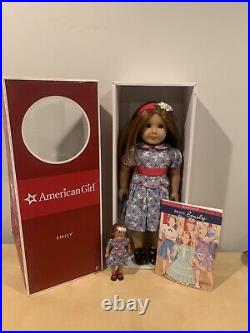 18 American Girl Doll Emily Bennett withPaperback Book