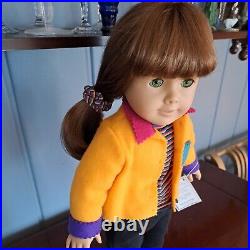 18 American Girl Pleasant Co Today Doll #8 Red Hair Green Eyes Bangs 34 Pc Lot