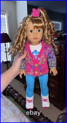 18 Inch American Girl Doll Courtney Moore And Collection