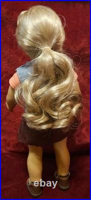 18 Inch American Girl Doll Tenney Grant Collection, With Brand New Outfit