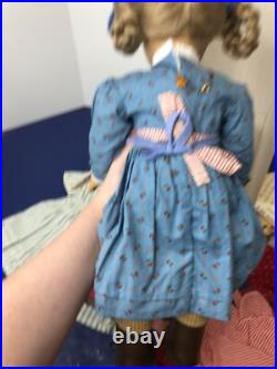 18 Pleasant Co. American Girl Doll Kirsten White Body Summer & School Outfits