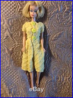 1966 Barbie Blonde Doll American Girl Bendable Legs
