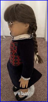 1986 American Girl Molly Doll. Good state. With Clothes, Accessories And Stand