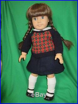 1986 Pleasant Company Molly White Body Doll in Box w Accessories