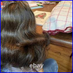 1990's American Girl Samantha 18 Doll Pleasant Co Outfits Book Accessories Tan