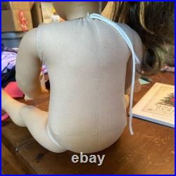 1990's American Girl Samantha 18 Doll Pleasant Co Outfits Book Accessories Tan