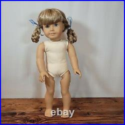 1991 Pleasant Company White Body Kirsten American Girl Doll with Tinsel Hair RARE