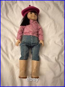 2008 Ivy Ling American Girl Doll Plus Ivy Ling Meet Outfit Very Nice