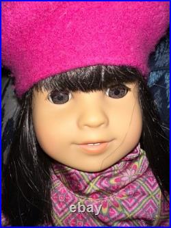 2008 Ivy Ling American Girl Doll Plus Ivy Ling Meet Outfit Very Nice