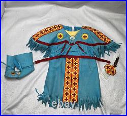 2008 Pleasant Co American Girl Native American Indian Kaya Doll Pow Wow Outfit