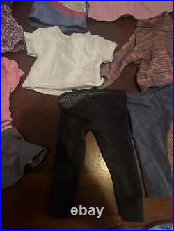 2013 American Girl Doll Auburn Hair Blue Eyes (20E4868) tan skin withaccessories