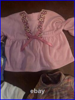 2013 American Girl Doll Auburn Hair Blue Eyes (20E4868) tan skin withaccessories