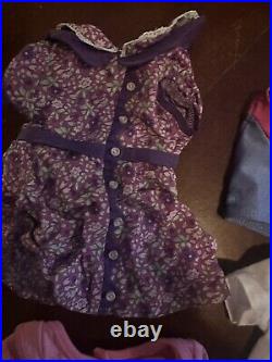 2013 American Girl Doll Auburn Hair Blue Eyes (20E4868) tan skin withaccessories