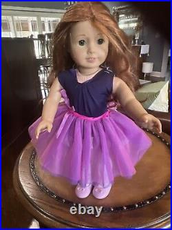 2014 American Girl Dolls Truly Me WithRed Hair Green Eyes & Lea Clark Both Retired