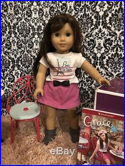 2015 American Girl Of The Year Grace Thomas Bistro Set Used GOTY
