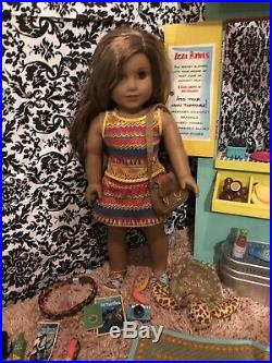 2017 American Girl Of The Year Lea Clark Retired Used Lot GOTY