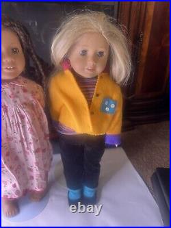 2 american girl dolls