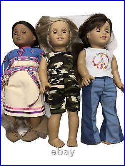 3 American Girl Dolls Sunahmie