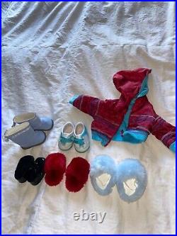 3 American Girl Dolls with Accessories, Kit and Molly Included