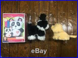 8 Piece Lot American Girl Doll 18'' Bitty Baby Dog Mascot Pleasant Company