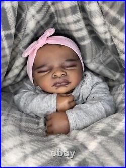 AA/African American/Ethnic/Biracial Reborn Baby Girl Aisha by Randee's Reborns