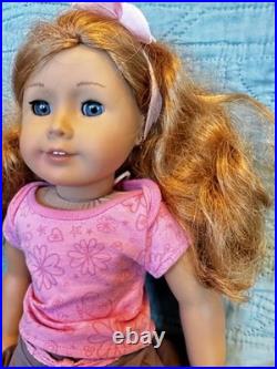 AMERICAN GIRL 18 DOLL #33 Wrong BOX Red Hair Blue Eyes Truly Me RETIRED Outfit