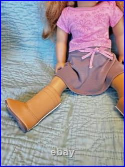 AMERICAN GIRL 18 DOLL #33 Wrong BOX Red Hair Blue Eyes Truly Me RETIRED Outfit