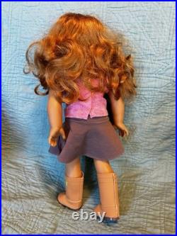 AMERICAN GIRL 18 DOLL #33 Wrong BOX Red Hair Blue Eyes Truly Me RETIRED Outfit