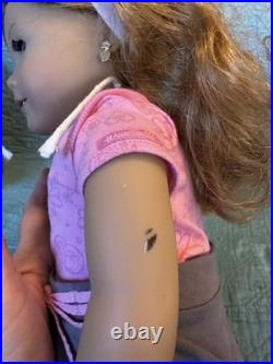 AMERICAN GIRL 18 DOLL #33 Wrong BOX Red Hair Blue Eyes Truly Me RETIRED Outfit