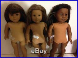 AMERICAN GIRL DOLL LOT 3 TLC dolls parts or repair GOTY retired Kanani, + 2 MY AG