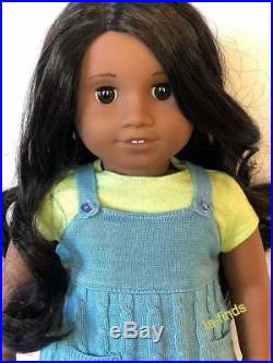 AMERICAN GIRL DOLL SONALI with SHINY HAIR in MEET OUTFIT RARE Gwen's Friend