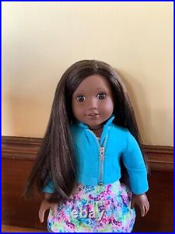 AMERICAN GIRL Doll #80 BLACK STRAIGHT HAIR BROWN EYES Truly Me