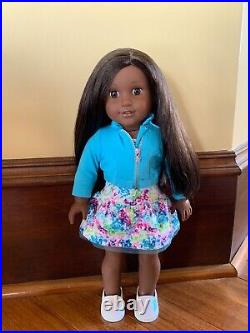 AMERICAN GIRL Doll #80 BLACK STRAIGHT HAIR BROWN EYES Truly Me