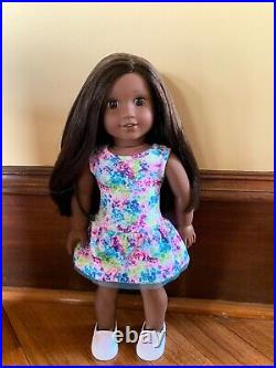 AMERICAN GIRL Doll #80 BLACK STRAIGHT HAIR BROWN EYES Truly Me