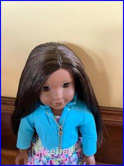 AMERICAN GIRL Doll #80 BLACK STRAIGHT HAIR BROWN EYES Truly Me