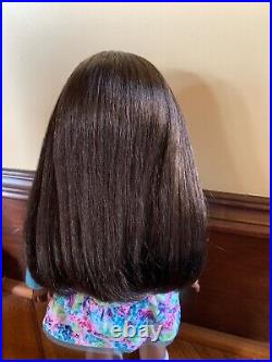 AMERICAN GIRL Doll #80 BLACK STRAIGHT HAIR BROWN EYES Truly Me