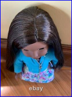 AMERICAN GIRL Doll #80 BLACK STRAIGHT HAIR BROWN EYES Truly Me