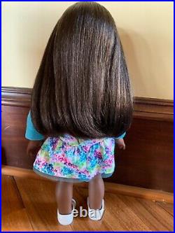 AMERICAN GIRL Doll #80 BLACK STRAIGHT HAIR BROWN EYES Truly Me