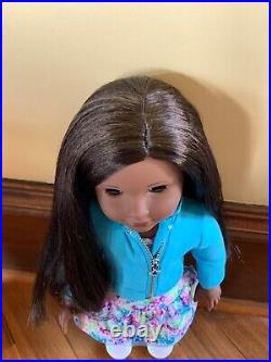 AMERICAN GIRL Doll #80 BLACK STRAIGHT HAIR BROWN EYES Truly Me