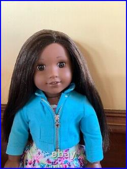 AMERICAN GIRL Doll #80 BLACK STRAIGHT HAIR BROWN EYES Truly Me