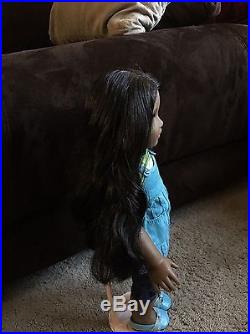 AMERICAN GIRL Doll Of Year 2009 Friend Of Chrissa, SONALI, RETIRED HTF EUC