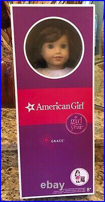 AMERICAN GIRL, GRACE THOMAS, MINT DOLL, WithORIGINAL OUTFIT, BRACELET & BOX RETIRED
