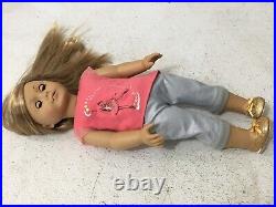 AMERICAN GIRL Isabelle Doll 2014 Girl of the Year Retired with Book Nice Condition